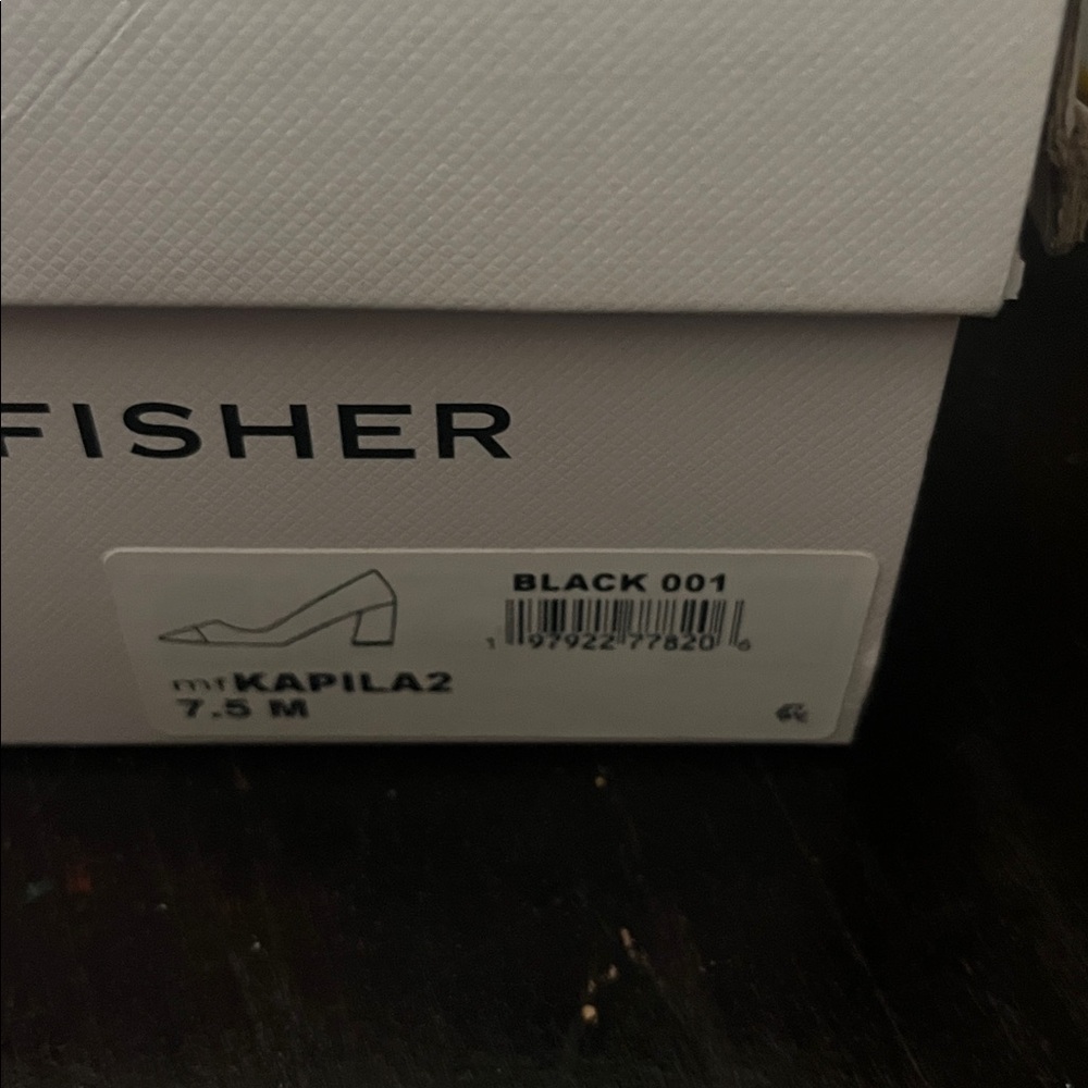 NEW Marc Fisher Women's Kapila Black & White Houndstooth Women's Pumps. size 7.5 - Picture 6 of 6